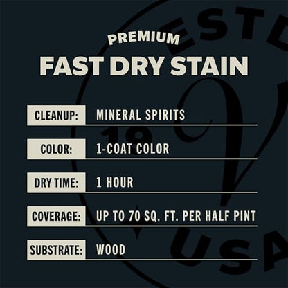 Varathane Premium Fast Dry Light Walnut Wood Stain - color: Light Walnut, size: 0.25 Quart (Pack of 1)