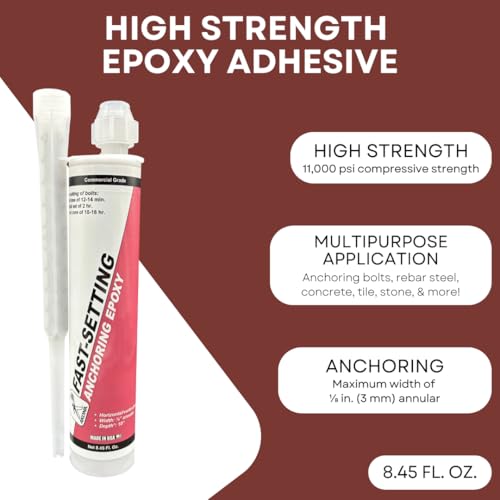 Akona Fast-Setting Anchoring Epoxy, 8.45 Ounces