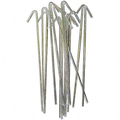 9 Gauge Heavy Duty Fence Ties - Hooked Aluminum Wire Ties for Chain Link Fence - Ties Chain Link Fence Wire to Posts and Rails (Aluminum, 8-1/4" - 300 Pack) - color: Aluminum, size: 8-1/4" - 300 Pack