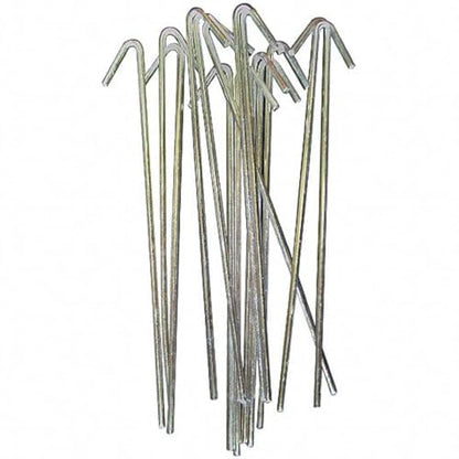 9 Gauge Heavy Duty Fence Ties - Hooked Aluminum Wire Ties for Chain Link Fence - Ties Chain Link Fence Wire to Posts and Rails (Aluminum, 8-1/4" - 300 Pack) - color: Aluminum, size: 8-1/4" - 300 Pack