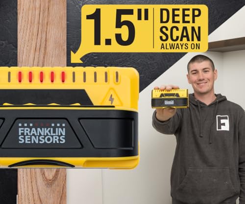 Franklin Sensors ProSensor M150/X990 9-Sensor Stud Finder, AC Wire Warning