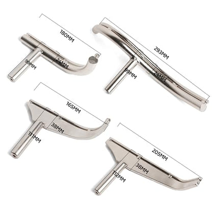 5/8" Dia Stem Glide Bowl Turner's 4-Piece Toolrest Set for Woodlathe Bowl Turning. - color: Glide Bowl Set With Dia 5/8" Post