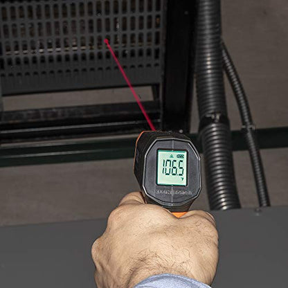 Klein Tools IR1 Infrared Thermometer with Targeting Laser, Auto-Hold, More - style: IR Thermometer