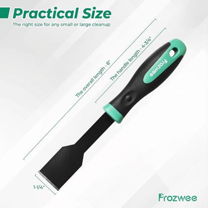 Carbide Scraper(1-1/4"),Super Gasket Scraper Remover,Green - size: 1-1/4"