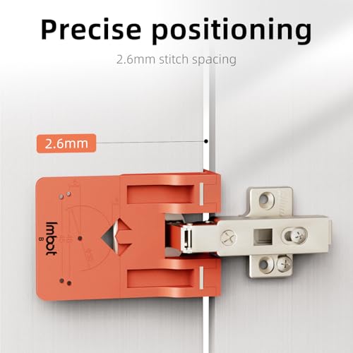 Imbot 35mm Concealed Hinge Jig with Magnetic Stopper for Cabinet Doors
