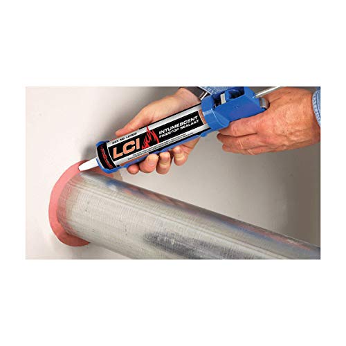 LCI Intumescent Firestop Sealant, 5 gal Pail, Paste, Red