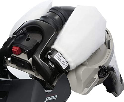 Trend Airshield Pro Full Faceshield, Dust Protector, Battery Powered Air Circulating Mask for Woodworking, AIR/PRO - style: Single Mask