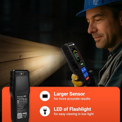 Pinless Moisture Meter for Drywall and Wood