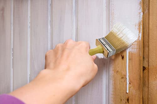 Magimate 3 Inch Block Stain Brush for Walls, Cabinets & Emulsion - size: 3 inch