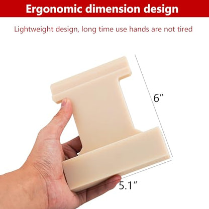 4 in 1 Laminate Flooring Tools,Wood Floor Composite Board Laminate Installation Tool, Wood Floor Installation Tapping Block,Extra Large Size
