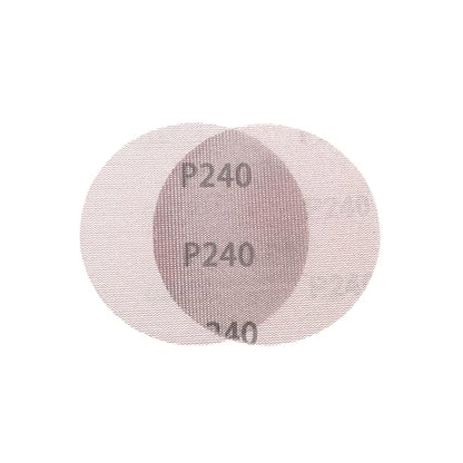 5 Inch Hook and Loop Dust Free Net Sanding Mesh Discs for Drywall Sander Car Wood Drywall Metal Polishing & Grinding Anti-Blocking Sand Abrasive Sheet 10PCs (Grit 240) - style: Grit 240