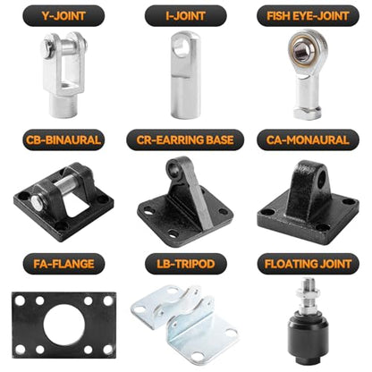 Cylinder Pneumatic FD-80 Accessories M20*1.5 Universal Swing Floating Joint - color: FD, size: 80