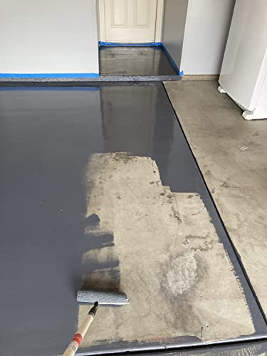 DuraGrade - Concrete Paint & Protective Floor Coating - Slate Grey, 1Qt - color: Slate Grey, size: 32 Fl Oz (Pack of 1)