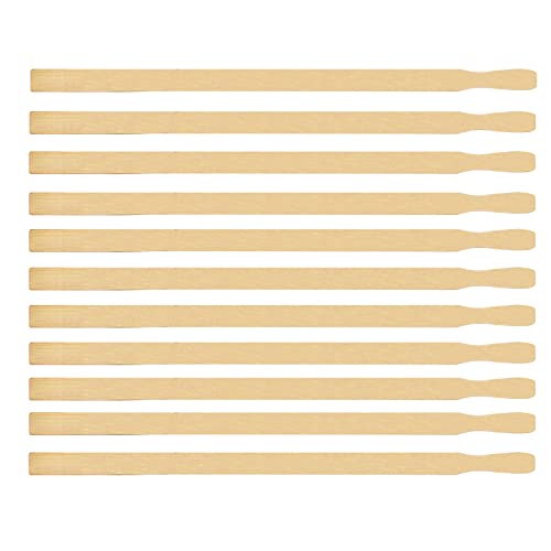 5 Gallon Paint Stir Sticks Bulk 17 inch, 10pc Wooden Paint Stirrers Mixing Paint, Large Popsicle Sticks for Crafts - color: Pack of 10, size: 17 inch