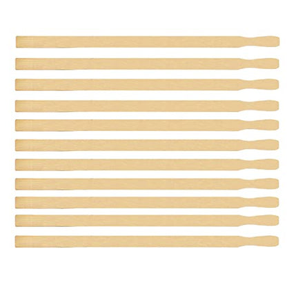5 Gallon Paint Stir Sticks Bulk 17 inch, 10pc Wooden Paint Stirrers Mixing Paint, Large Popsicle Sticks for Crafts - color: Pack of 10, size: 17 inch