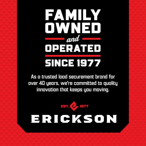 Erickson Ratcheting E-Track Strap - Blue, 2 in x 12 ft