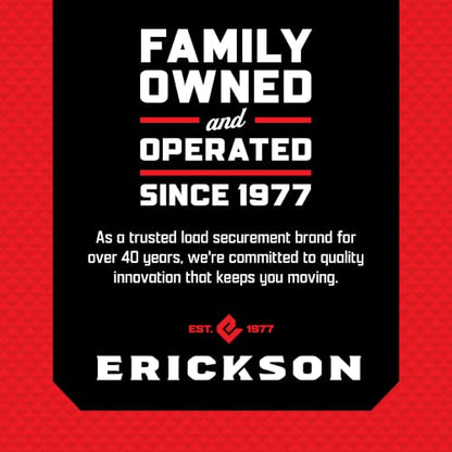Erickson Ratcheting E-Track Strap - Blue, 2 in x 12 ft