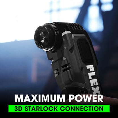 FLEX 24V Brushless Cordless Oscillating 20,000 OPM Multi-Tool Kit with 2.5Ah Lithium Battery and 160W Fast Charger - FX4111-1A - style: Multi-Tool w/2.5Ah Battery