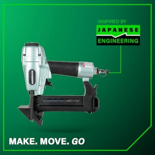 Metabo HPT Flooring Stapler Pneumatic, 18 Gauge 1/4" Staples, N4004AB