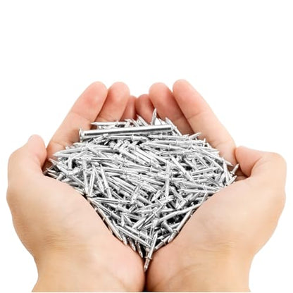 600Pcs Double Headed Skirting Nails with 6 Sleeve Tools