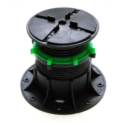 AP Adjustable Paver/Tile Pedestal .75"-7" Decking and Flooring., Black (AD3.5"-7")