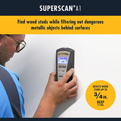 Zircon SuperScan A1 Advanced Stud Finder with Target Control and StudScan Mode - style: A1
