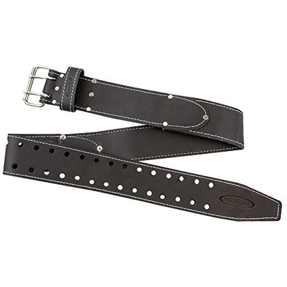 Mcguire-Nicholas 3/4"in Oil Tanned Leather Tool Work Belt For 29"-46" Waist - style: 29"-46" Leather Work Belt