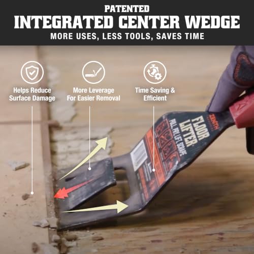Zenith by Danco Floor Lifter ZN700201, Ultimate Demolition and Remodeling Multi-Tool for Safe Removal of Hardwood Floors, Ceramic Tile, Trim, and Countertops - style: Floor Lifter