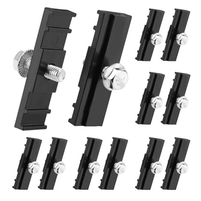 12pcs Hanging Sign Bracket Chain Link Fence Sign Mounts - style: 12PCS