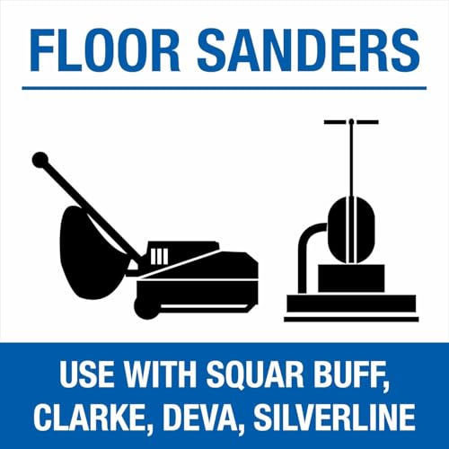 Mercer Industries 418080 Silicon Carbide 12" x 18" Floor Sanding Sheets, 80 Grit (20 pack) - color: Sheets, style: 80 Grit