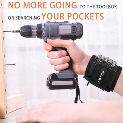 EWPJDK Magnetic Wristband for Holding Screws, Stocking Stuffers Gifts