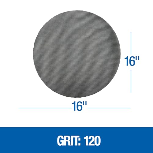 Mercer Industries Floor Sanding Screen Disc, 10 Pack, 16", Grit 120 - size: 16-Inch, style: Grit 120