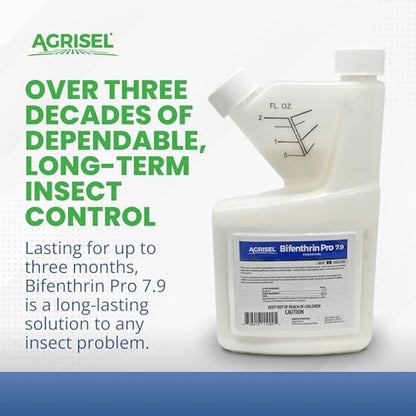 Agrisel Bifenthrin Pro 7.9 Insecticide, Insect Control, 1 Gallon - size: 1 Gallon