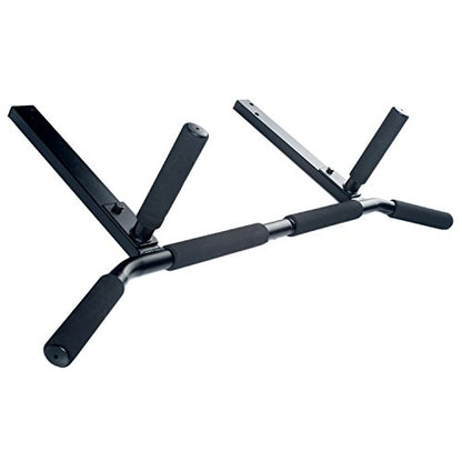 Joist Mount Pull Up Bar with Extra Hardware and Mounting Template for Easy Install to Beam or Rafter by Ultimate Body Press - color: Black