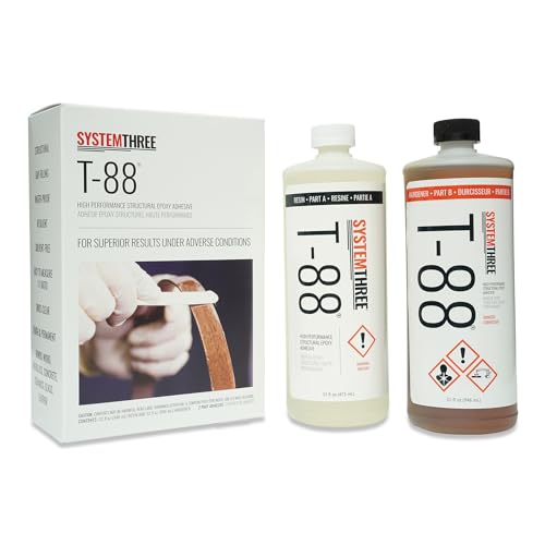 System Three T-88 Epoxy Adhesive, 0.5 Gallon - size: 0.5 Gallon