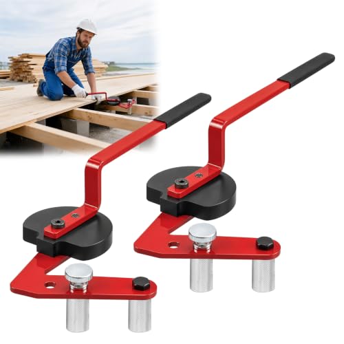 New-Design 2PCS Wood Deck Board Straightening Tool Bending Straightener