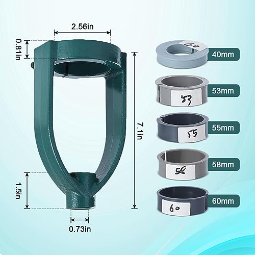 Square Hole Drill Bit Adapter, Joint Mortiser Bit for Furniture Bench Drill Square Hole, Easy to Carry