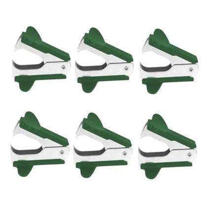 Clipco Staple Remover (6-Pack) (Dark Green) - color: Dark Green