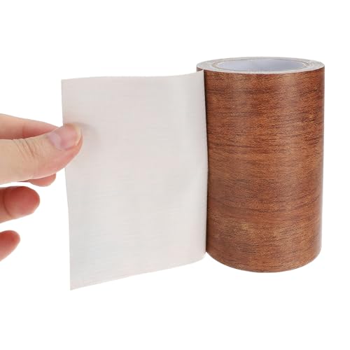 PATIKIL Wood Grain Repair Tape 3" x15ft Self Adhesive Mahogany - color: Mahogany, size: 3"x15ft