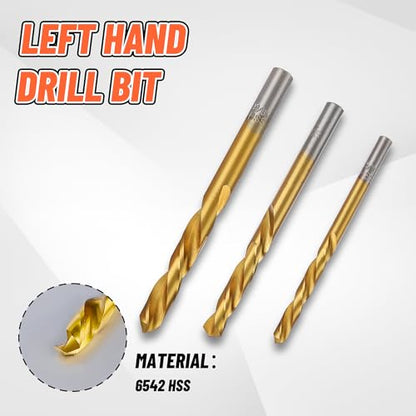 10PCS Stripped Screw Extractor Set Left Handed Drill Bit - size: Upgarded Kit-10PCS