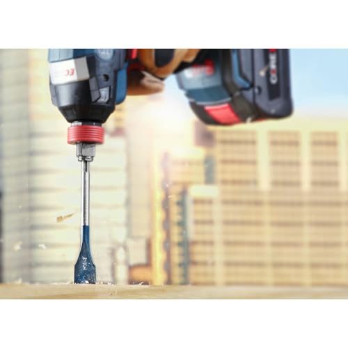 Bosch DSB5008P 8 pc. Daredevil Standard Spade Bit Set with Pouch
