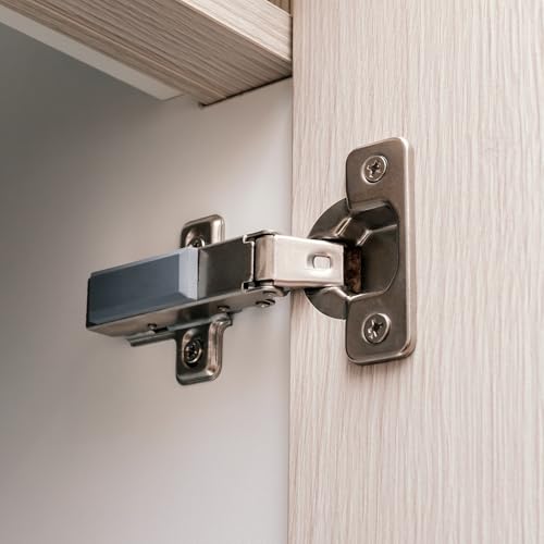 uxcell 200Pcs 0.34"x0.38" Hinge Dowels, Plastic Dowel Insert with Threaded for Cabinet Door Hinges Furniture Connections, White - size: 0.34"x0.38"