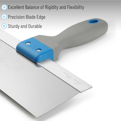 Bates- Taping Knife, 10 Inch, Stainless Steel Drywall Taping Knife - size: 10 Inch