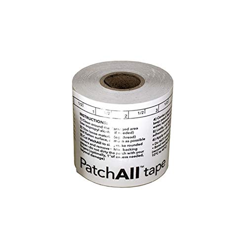 PatchAll Kit Clear Adhesive Vinyl Repair Tape, 3" x 30' Roll - size: 3-inch x 30-foot Roll
