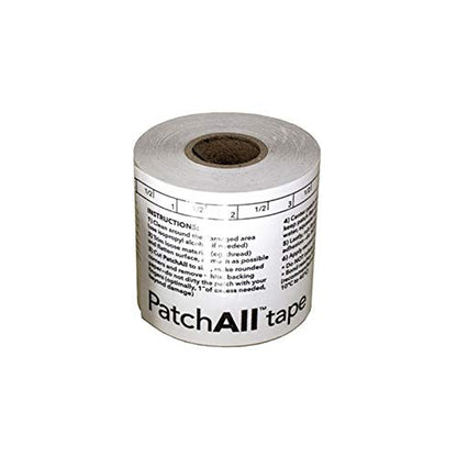 PatchAll Kit Clear Adhesive Vinyl Repair Tape, 3" x 30' Roll - size: 3-inch x 30-foot Roll
