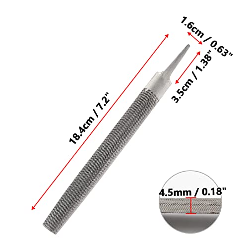 Bivethoi 6 Inch Half Round Cut File - style: Half Round