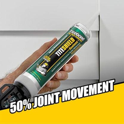 Titebond TiteShield Sealant, Brown – High-Performance Elastomeric, 33331, 10.1 Oz.
