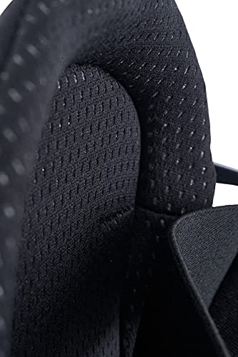 AWP Adult Knee Pads, 1 Pair, Non-Marring Cap, Black and White