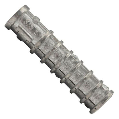 Conquest Lag Shield Anchors, Long 3/8" x 2-1/2" - size: 3/8" x 2-1/2"