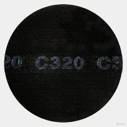 9” Sanding Screen Discs, Black Silicon Carbide Mesh Floor Sanding Screen for Wood Floors, Epoxy Maintenance, 320 Grit, 10-Pack - style: 320#